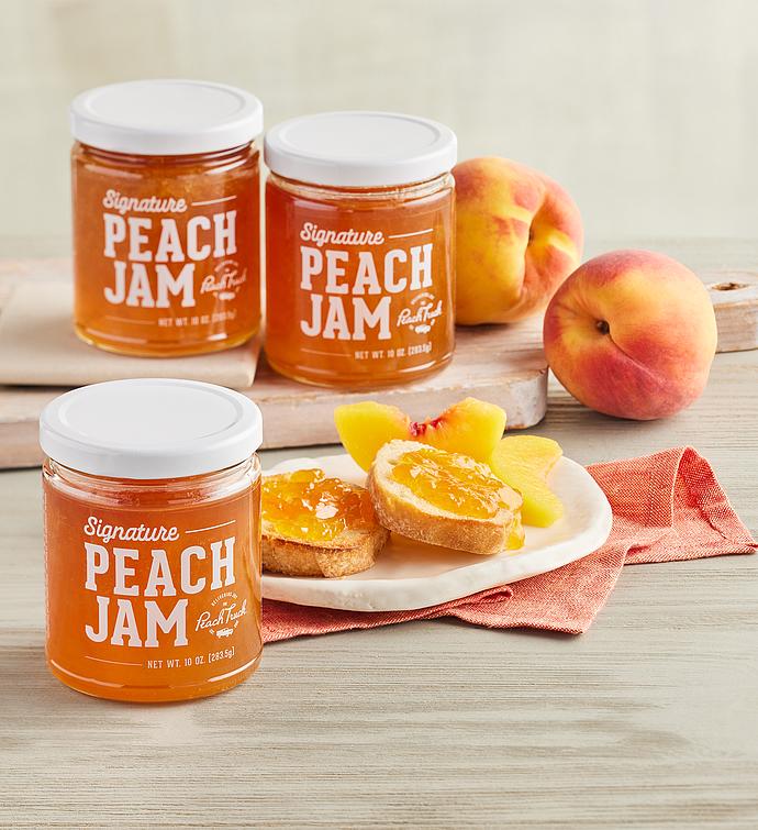The Peach Truck Signature Jam   3 Jars